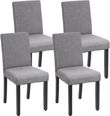 Dining Chairs Set of 4,Dining Room Chairs Kitchen Chairs Elegant Design Modern - Image 1 of 4
