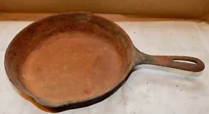 Padella vintage in ghisa doppio beccuccio 9”x 2” padella profonda 289C - Foto 1 di 5
