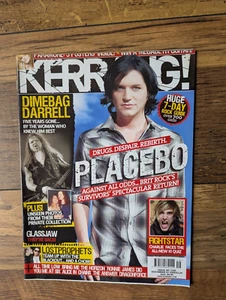 Kerrang! 1290 Placebo, Fightstar, Glassjaw, Dimebag Darrell, 5 Paramore Posters - Picture 1 of 1