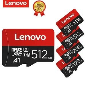 Carte Mémoire Lenovo Haute Vitesse 1To 2To Carte Micro Sd Classe 10 Xc Tf Carte Adaptateur - Photo 1 sur 17