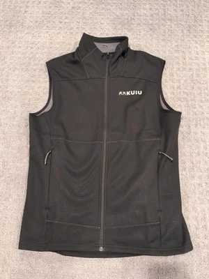 Kuiu Peloton 240 Vest Full Zip Large  Black Fleece Excellent! - Image 1 of 4