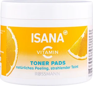 Almohadillas tónicas Isana vitamina C piel radiante vegana 60 piezas / 120 ml - Imagen 1 de 2