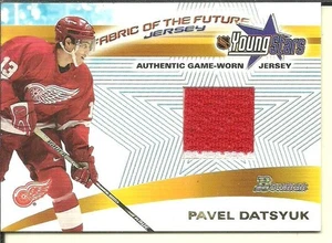 2001-02 Bowman YoungStars Relics #JPD Pavel Datsyuk J - Picture 1 of 1