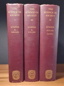 Die Wissenschaft der Gesellschaft, Sumner & Keller Bände 1, 3, 4 (1927-1929) - Bild 1 von 23