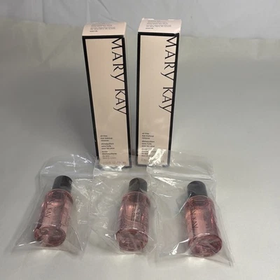 LOTE DE 2 desmaquillantes de ojos Mary Kay sin aceite 3,75 fl oz NUEVO + 3 tamaños de viaje Foto 1 de 4