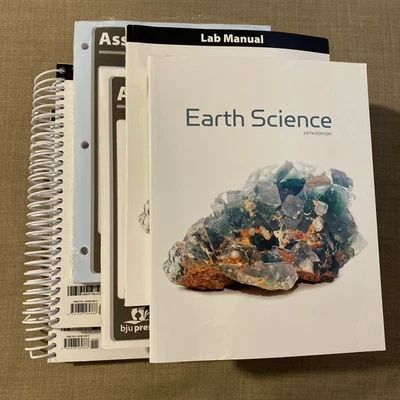Earth Science Assessments, Teacher A & B, Key, Student, Lab Manual 5th ed Set - Image 1 of 4