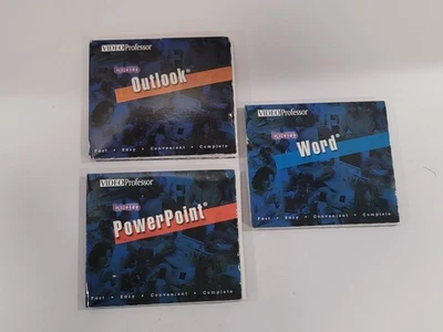 3 Video Professor 3-CD Lesson Sets: Learn Word, Outlook, & PowerPoint CD-ROMs - Image 1 of 4