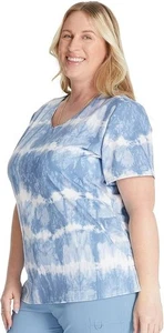 Dickies Scrub Top Blue Contemporary 5XL 2 Hem Pockets New Color First Photo - Picture 1 of 12