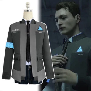 Detroit: Become Human Connor RK800 Cosplay Kostüm Anzug Outfit Herren Mantel Jacke - Bild 1 von 11