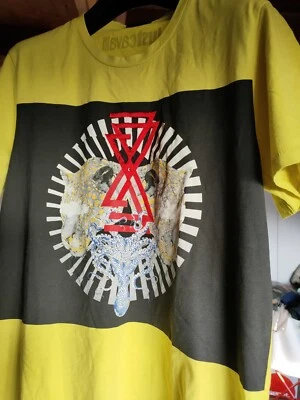 T_shirt giallo Unisex Just Cavalli XS - Imagen 1 de 4