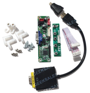 Arcade1Up M167XGBN30-01A 16.7" (17") LCD Video Converter Driver Micro HDMI VGA