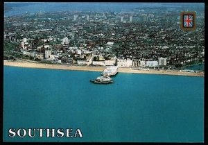 Southsea From The Air Hampshire Postcard - Picture 1 of 2