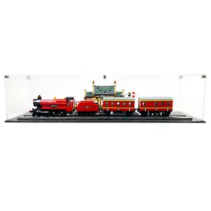 Display case for LEGO® 76423 Harry Potter Hogwarts Express ™ Train Set with Hogs - Picture 1 of 6
