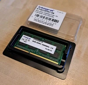 Integral Memory 8 GB DDR3 Laptop RAM, 1600MHz, SODIMM, 1.35V - Picture 1 of 2