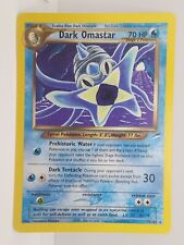 Pokemon Card 2002 DARK OMASTAR Ultra Rare 19/105 Neo Destiny NM/M