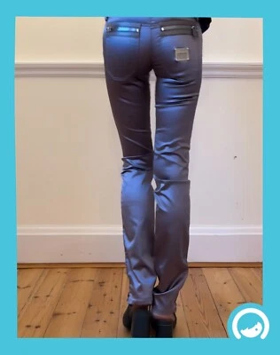 Gianfranco Ferre Sillver Grey Boutique Jeans  Women Size 27 - Image 1 of 4