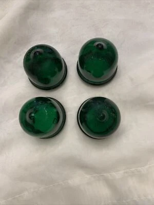 Lote de 4 Reynolds Electric Co. Películas Carnaval Carpa Verde Bellota Vidrio Globo Foto 1 de 4