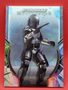 Star Wars Topps Masterwork 2022 Bounty Hunter Base Card BH-11 Jango Fett c_2