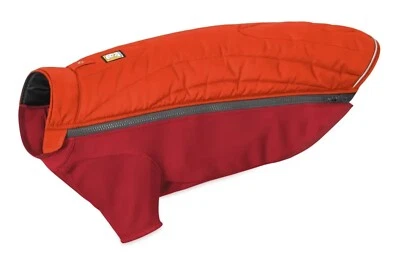 Ruffwear Discontinued Powder Hound Dog Jacket In Sockeye Red Sz Small NWT - Image 1 of 4