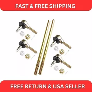 2 Tie Rod Sets for Yamaha Grizzly 660 YFM660 2002 2003 2004 2005 2006 2007 2008 - Picture 1 of 7