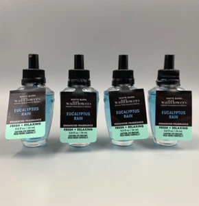 Bath & Body Works Eucalyptus Rain Wallflower Fragrance Bulbs 0.8 Oz S/4 #3023G - Picture 1 of 1