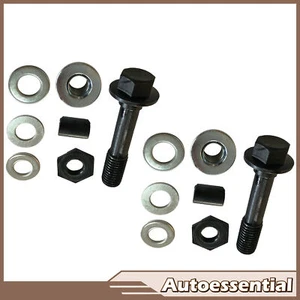 2x Black Camber and Alignment Kit For 2002-17 Hyundai Elantra Santa Fe Nissan - Picture 1 of 5
