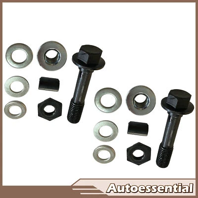 2x Black Camber and Alignment Kit For 2002-17 Hyundai Elantra Santa Fe Nissan Foto 1 de 4