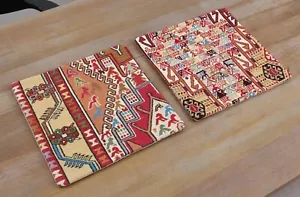 Kilim Sumak Pillow Cover SET of 2 pcs 15.75" x 15.75" FREE Fast Shipment 13393 - Picture 1 of 12