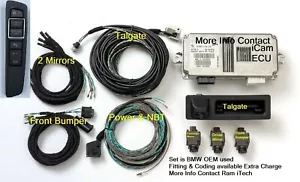 BMW iCAM 360 surround camera retrofit set kit F25 F26 F15 F16 (Fitting & Coding - Picture 1 of 3