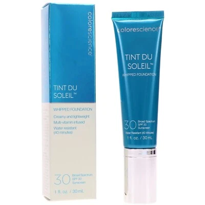 Base batida ligera Skincare Colorescience Tint Du Soleil 1 oz FPS 30 Foto 1 de 4