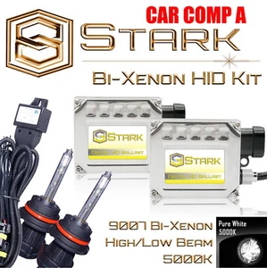 Stark 35W Bi-Xenon HID HiLo Headlight Mini Kit - 9007 HB5 - 5K 5000K White (A) - Bild 1 von 3