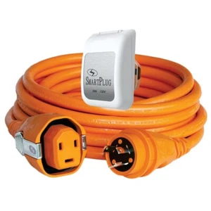 SmartPlug 30 AMP SmartPlug/Twist Typ Kabelset weiße Abdeckung - 50' MFG # C30503BM30PW - Bild 1 von 2