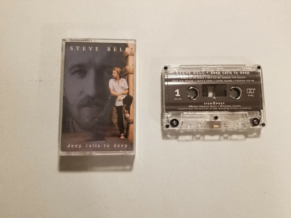 Steve Bell - Deep Calls To Deep - Rare Cassette Tape  - Image 1 of 1