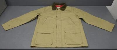 Abrigo chaqueta Orvis para hombre talla L caqui algodón campo/corriente cuello pana etiquetas nuevas Foto 1 de 4