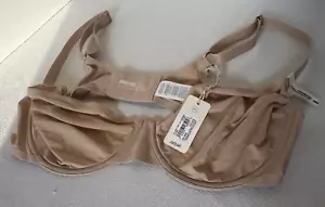 NWT Smoothez by Aerie Full Coverage Underwire 36D Bra, Beige/Tan - Picture 1 of 8