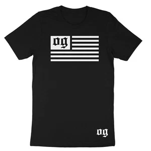 OG Original Gangsta T-Shirt – Black Unisex Hip Hop Streetwear Tee – Urban Legend - Picture 1 of 36