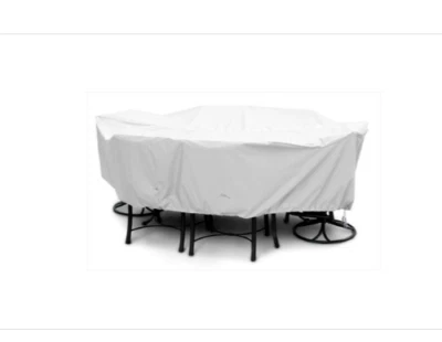 KoverRoos 11452 Weathermax X-Large Dining Set Cover- White - 132 L X 74 W X 28 H - Image 1 of 4