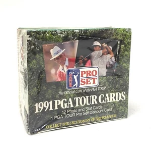 1991 PGA Tour Cards Pro Set Sealed Trading Card Box - Picture 1 of 4