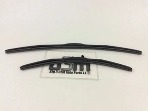 Buick Chevrolet Cadillac Passenger & Driver Side Windshield Wiper Blade Set OEM - Picture 1 of 4