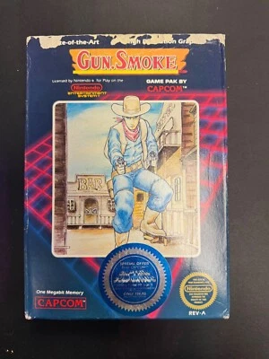 Gun.Smoke (Nintendo NES, 1988) Completo en Caja CIB Foto 1 de 4
