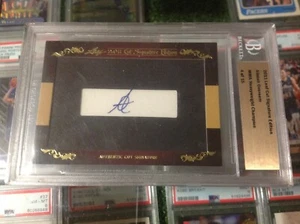 2011 Leaf Cut Signature Edition Alistair Overeem BGS Authentic CUT Auto /15 UFC - Picture 1 of 1