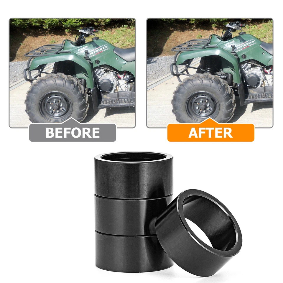 2" Full Lift Kit Adapter Coil Spring Spacer For Yamaha Grizzly Kodiak350 400 450 - Imagem 1 de 4