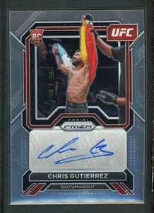 2023 CHRIS GUTIERREZ AUTO PANINI PRIZM UFC ROOKIE RC SUPERSTAR AUTOGRAPHS - Picture 1 of 2