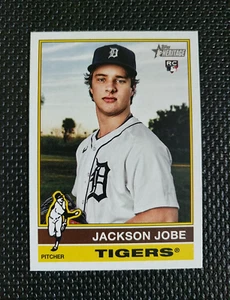 2025 Topps Heritage #389 ~ Jackson Jobe RC ~ Tigers - Picture 1 of 2