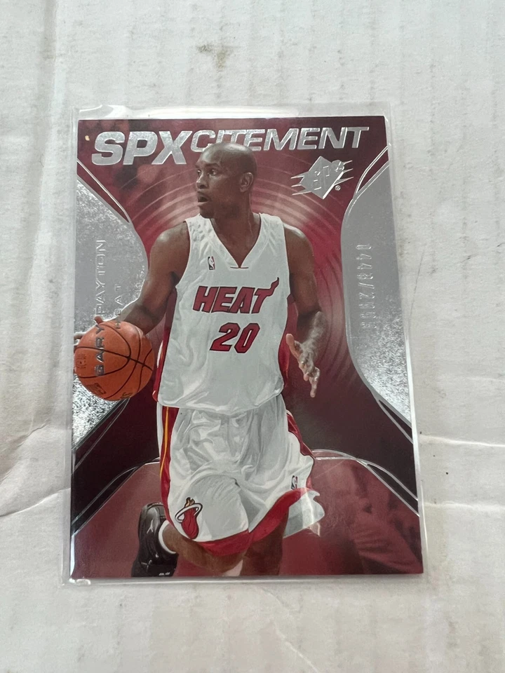 Gary Payton 2006-07 Upper Deck SPX Insert #SPX-69 #0448/2999 NrMt - Image 1 of 1