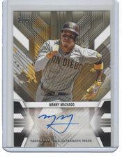2022 Topps UK Edition Manny Machado Baseball Superstars Autograph SP Padres RARE