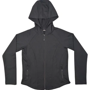 Danskin Athletic Jacket Women's S Black Full Zip Hoodie NWT - Picture 1 of 5