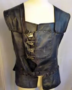 Warner Brothers TV/FILM WARDOBE Leder JERKIN WESTE Cosplay Theater Mittelalter - Bild 1 von 9