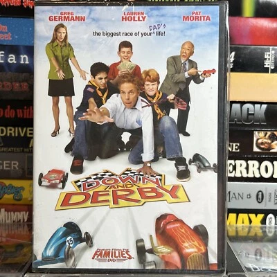 Down And Derby 2008 DVD New Pat Morita Lauren Holly Greg Germann Family Comedy - Image 1 of 4