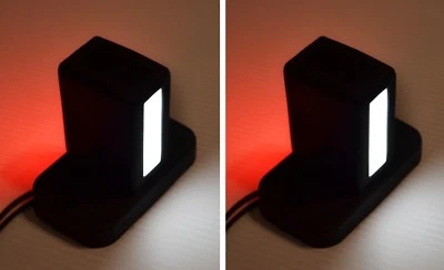 2x 12-24V LED Parte Trasera Posición Neón Marcador Luces para Scania DAF Camión - Imagen 1 de 4